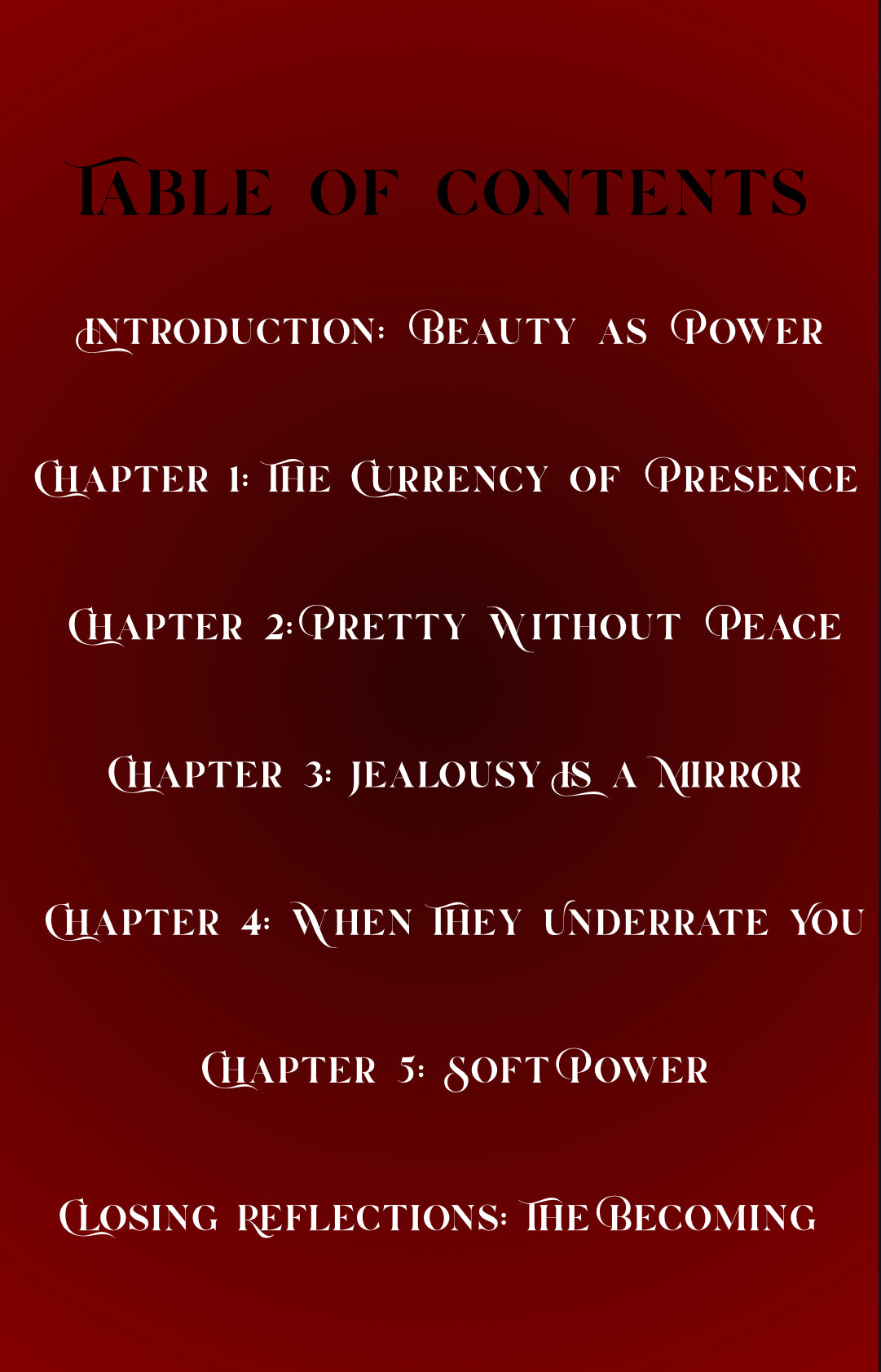 Beauty Is Currency PART 1 — Digital eBook